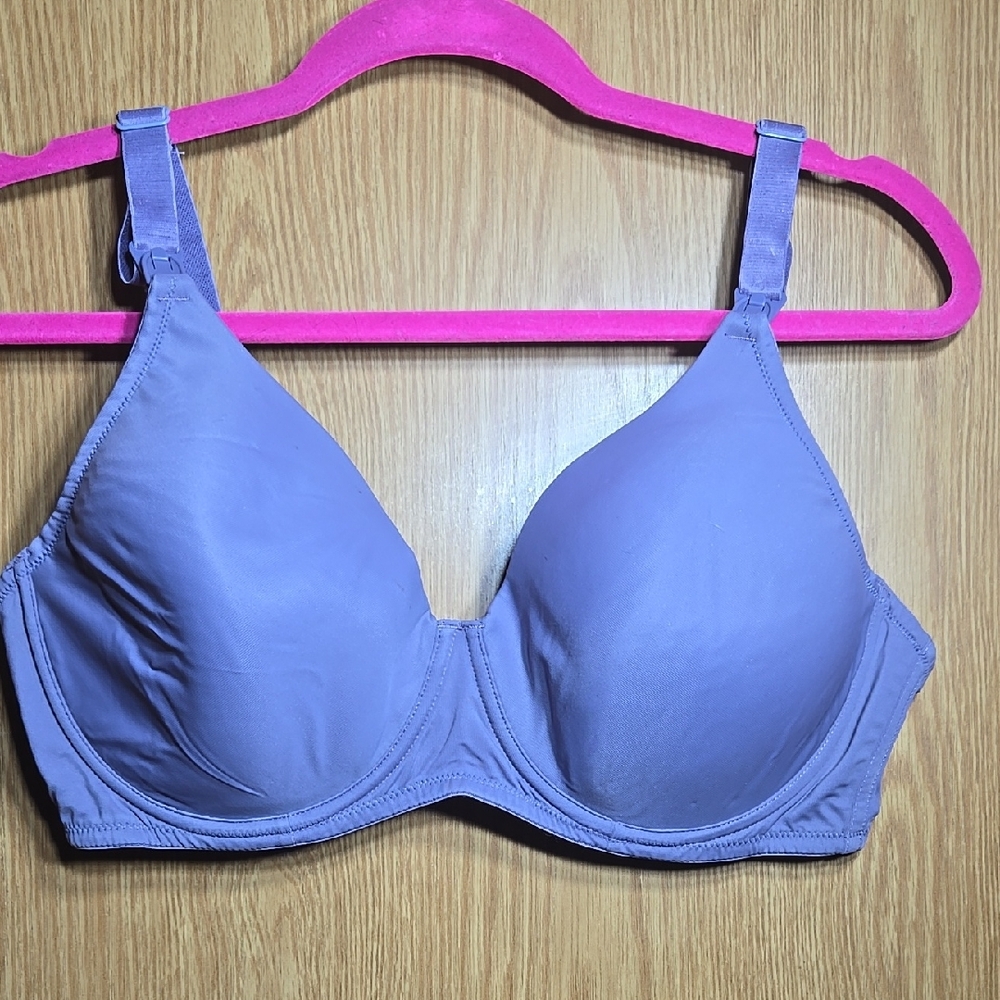 🙂 Purple Padded Nursing bra